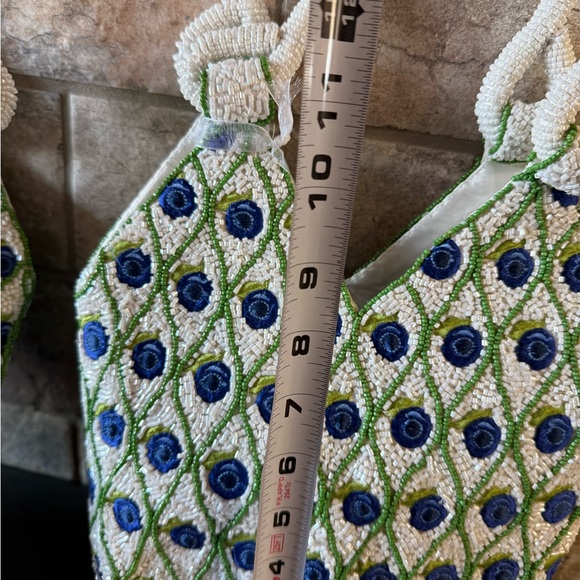 VIRAL Elegant Beaded “BLUEBERRY” Bag one left - Picture 5 of 5